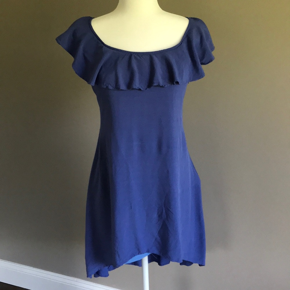 Ya Los Angeles on/off shoulder dress